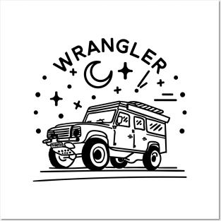 Wrangler Posters and Art